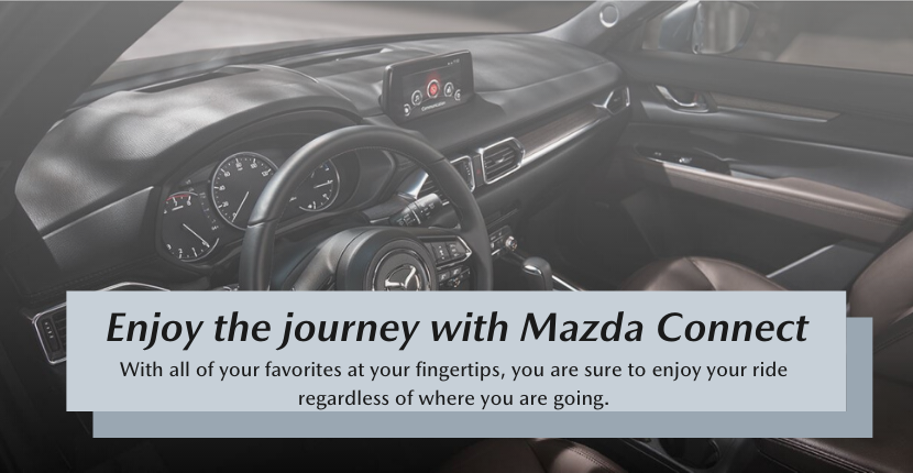 Mazda connect has navigation, music, and more! 