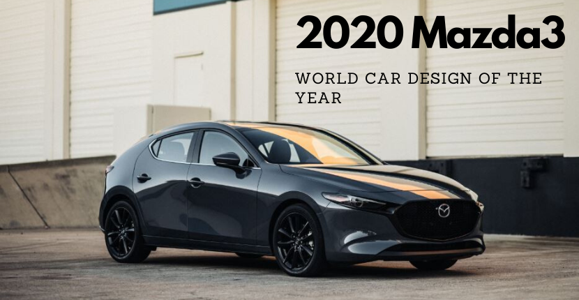 The Mazda3 won the 2020 World Car Design of the Year award, one of the special awards of the World Car Awards (WCA)
